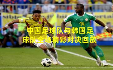 中国足球队与韩国足球队全场精彩对决回放