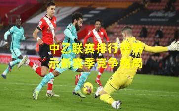 中乙联赛排行榜揭示新赛季竞争格局