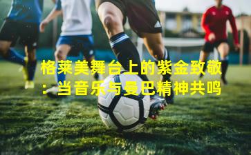 格莱美舞台上的紫金致敬：当音乐与曼巴精神共鸣